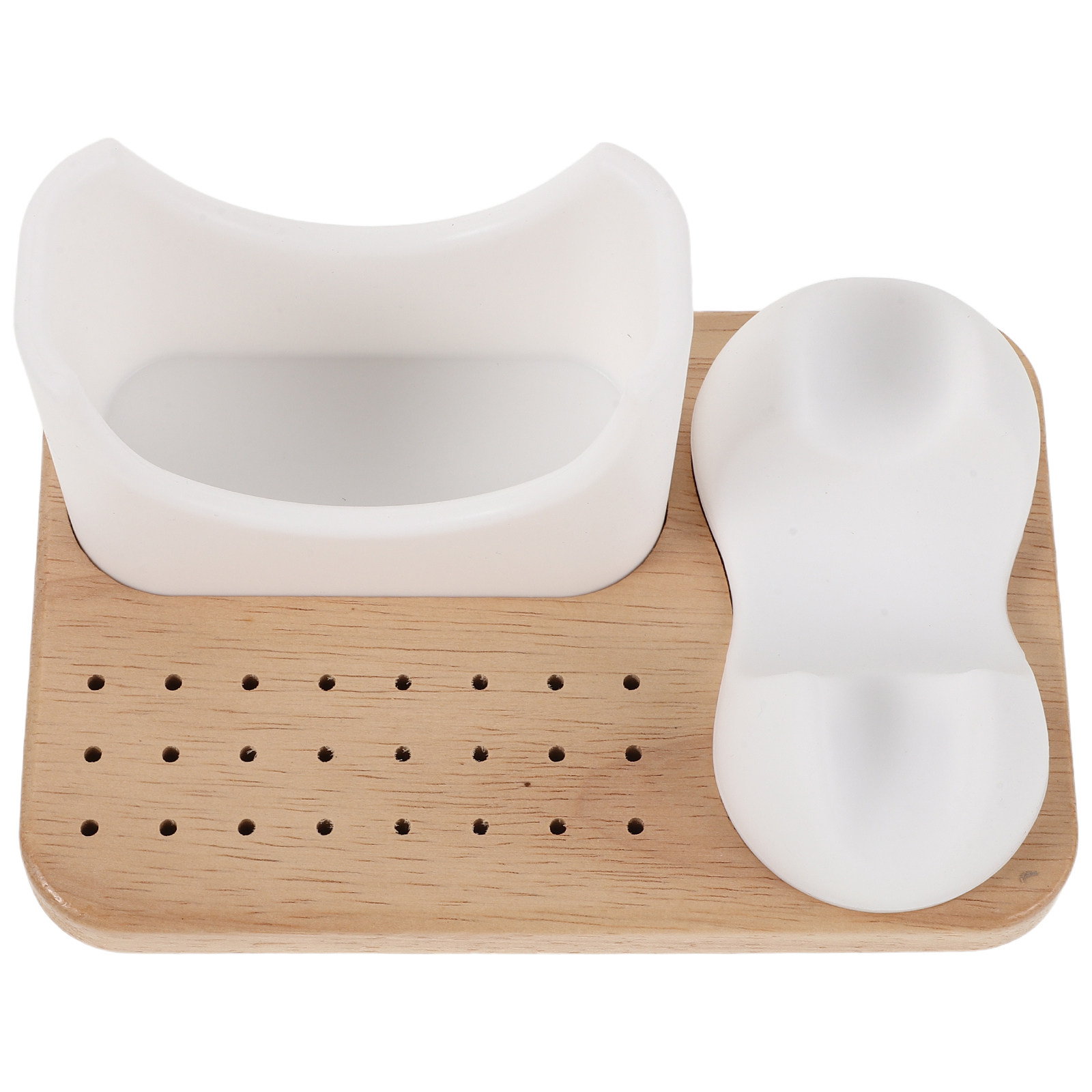 Silicone Nail Drill Holder wit - Tech Accessories Storage 评论和价格