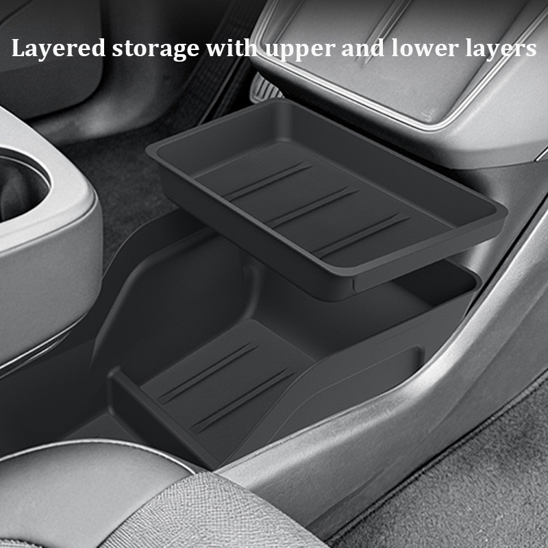 TPE Center Console Lower Stora - Tech Car Accessories 评论和价格