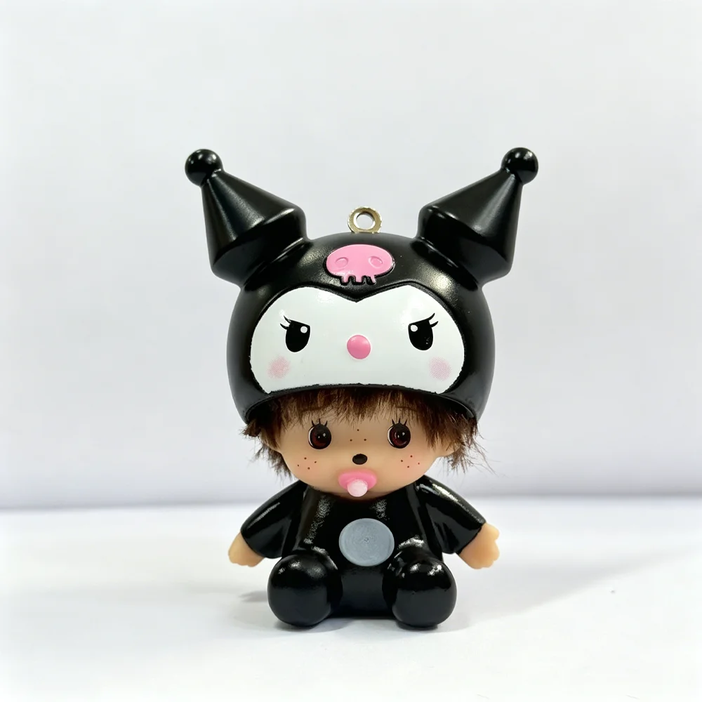 Sanrio Monchhichi Keychain 6pc - Kawaii Tech Accessories 评论和价格