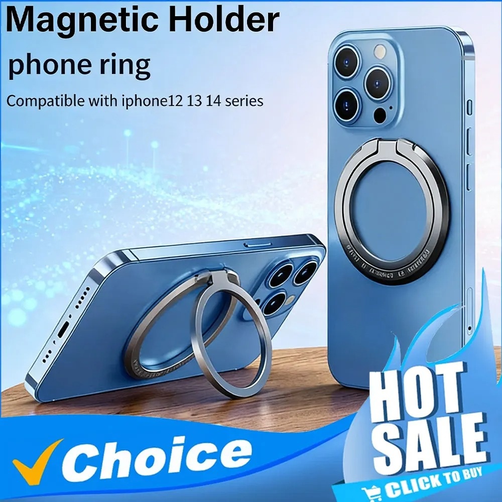 Magnetic Phone Finger Ring Hol - Mobile Tech Accessories 评论和价格